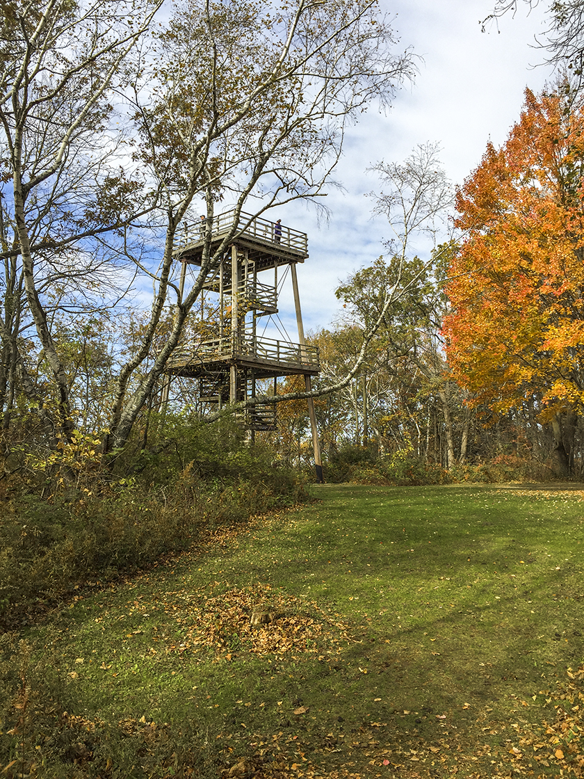 The West Observation Tower at Blue Mound State Park