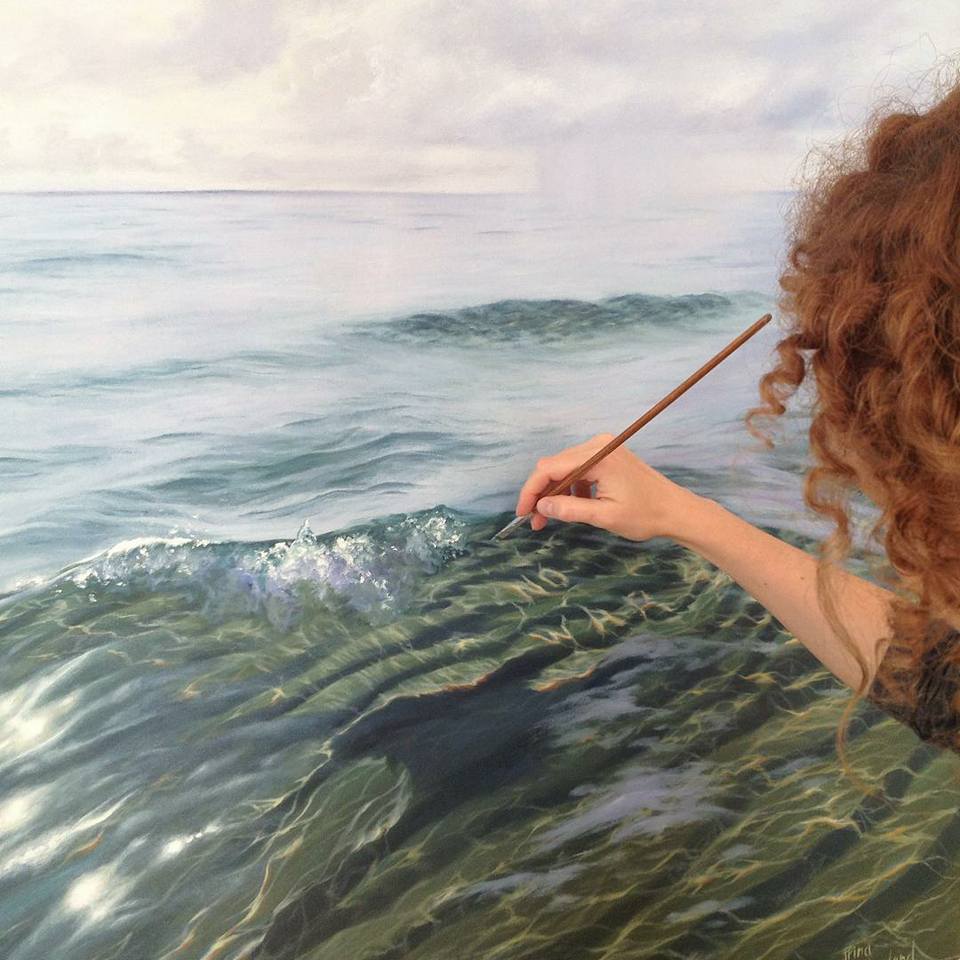 pictuREflection Modern marine painter Irina Cumberland