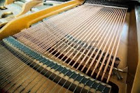 grand piano strings picture