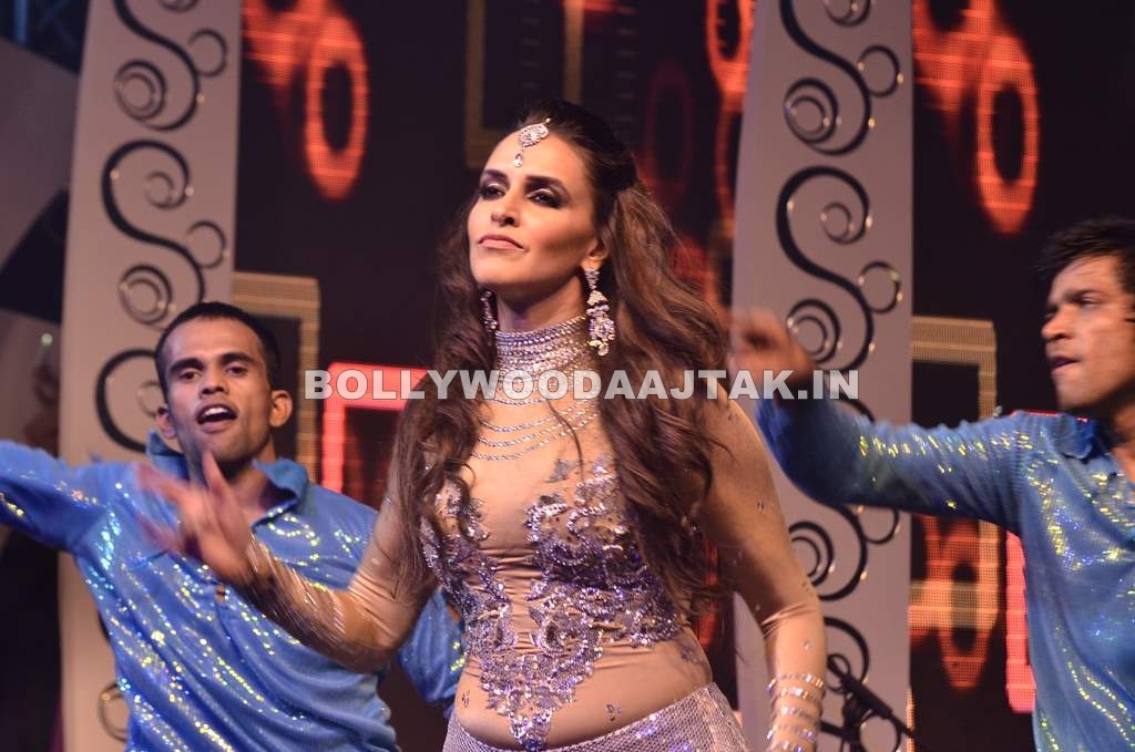 Neha Dhupia1 - Neha Dhupia New year Performance at Sahara Star