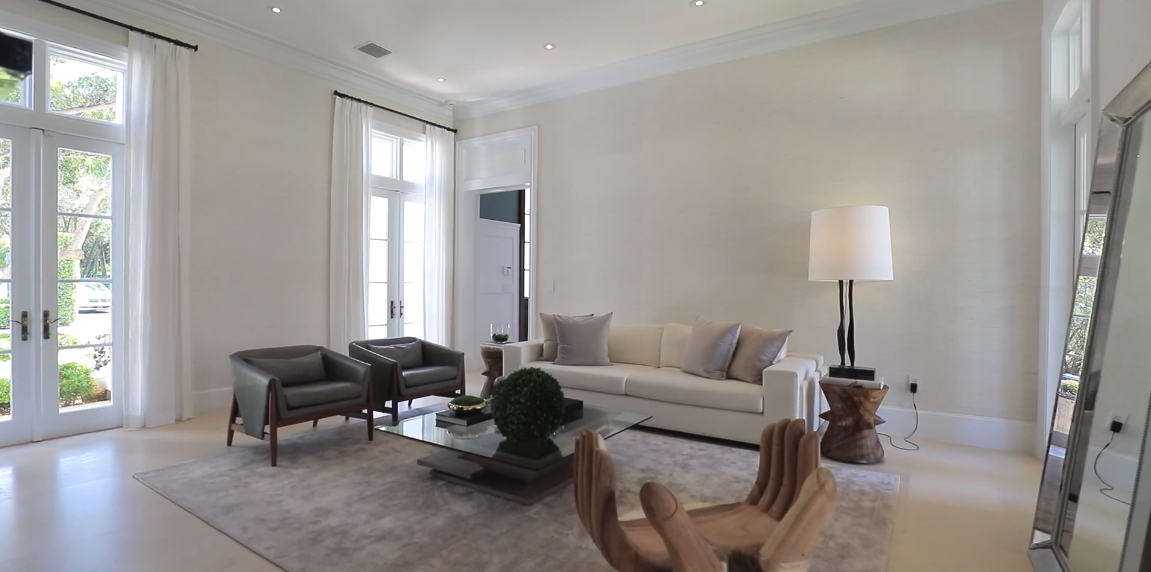 51 Interior Design Photos vs. 6035 SW 92nd St, Pinecrest, FL Luxury Mansion Tour