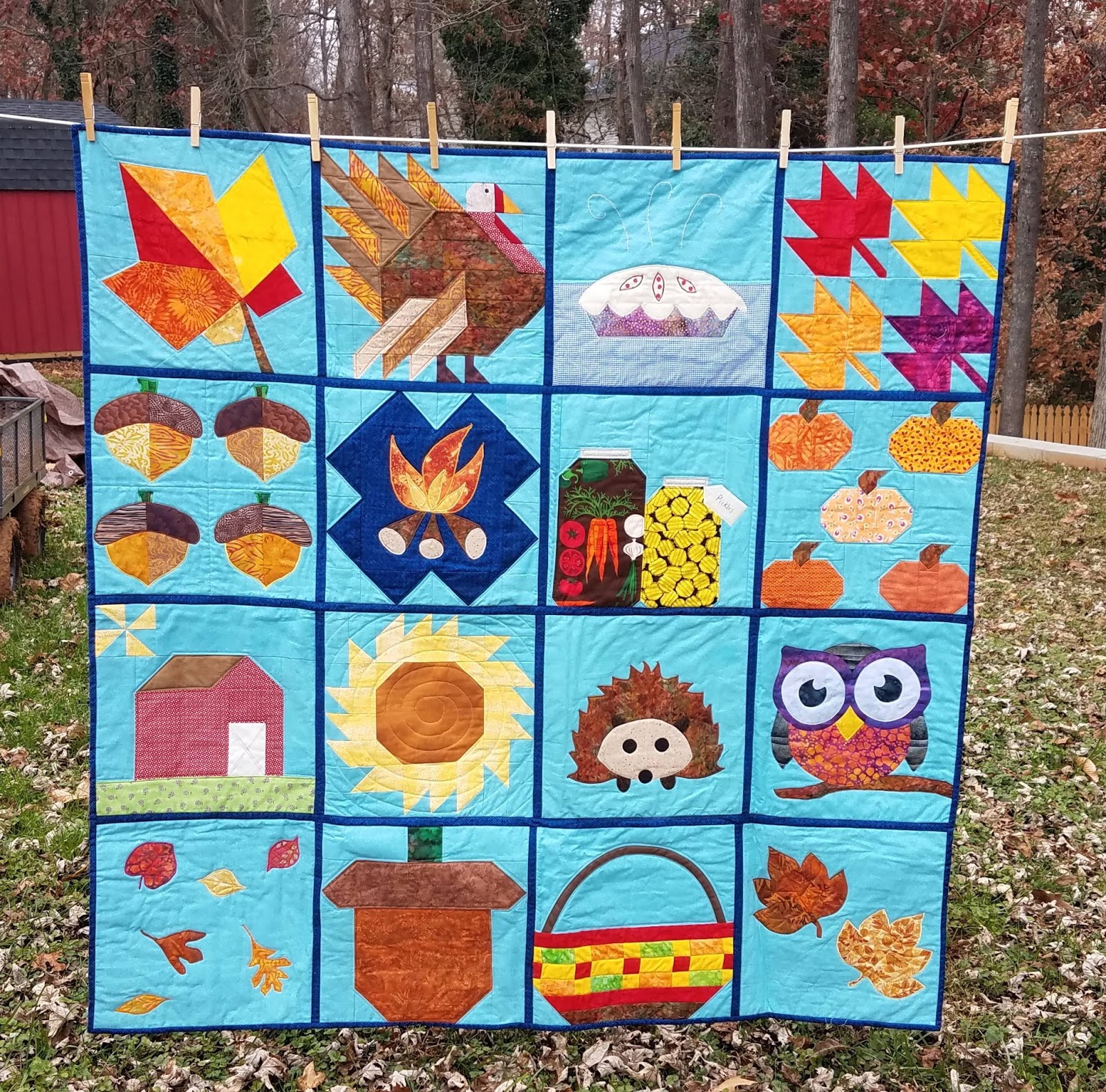 The Darling Dogwood Fall Quilt Along
