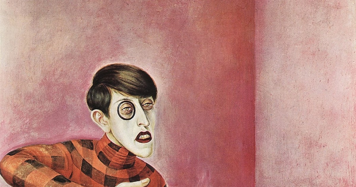 Damn Fine Art Otto Dix. Portrait of the Journalist Sylvia von Harden (‘Bildnis der Journalistin