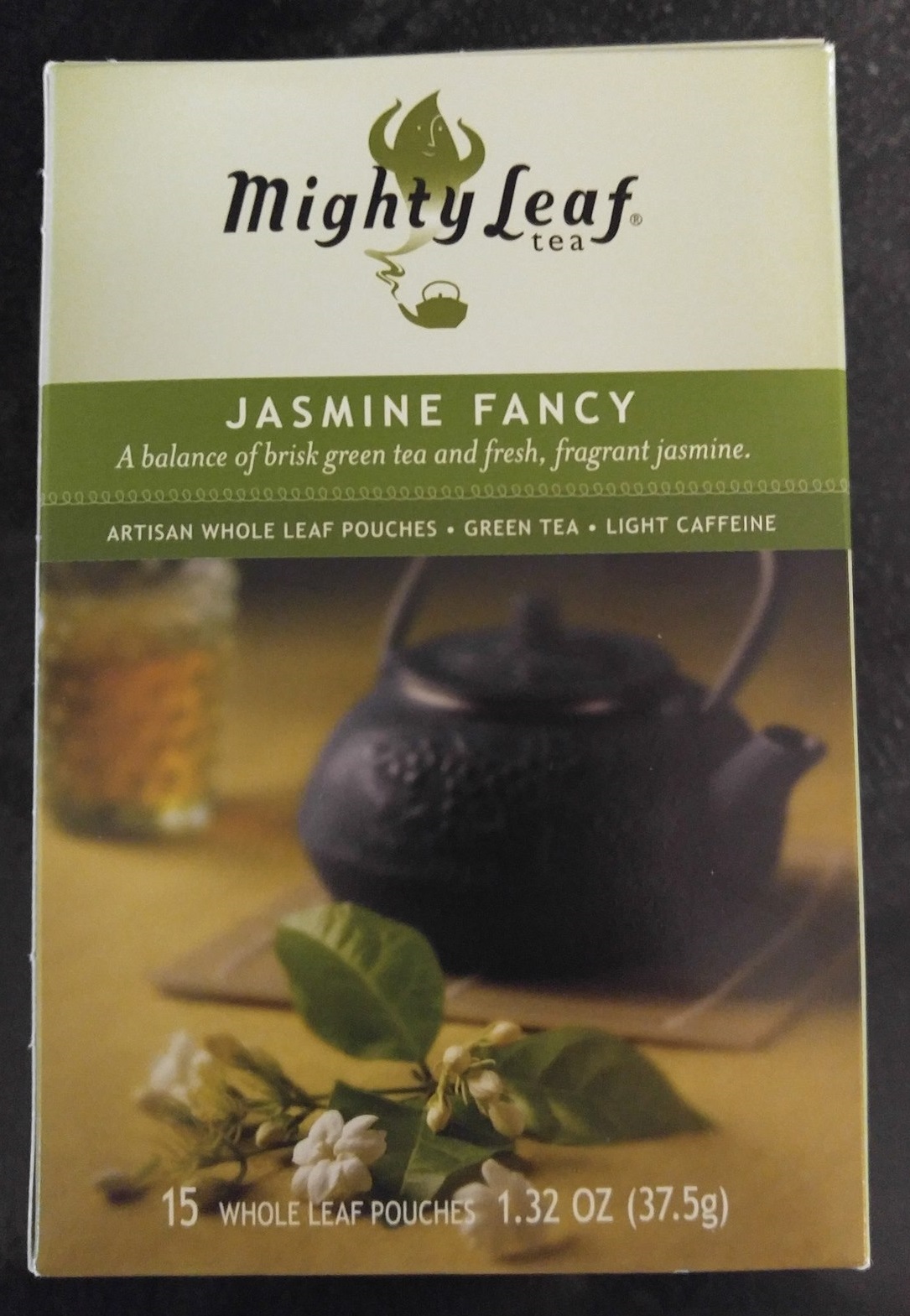 A Geek Girls Take! [Tea Review] Mighty Leaf Tea "Jasmine Fancy" Green Tea