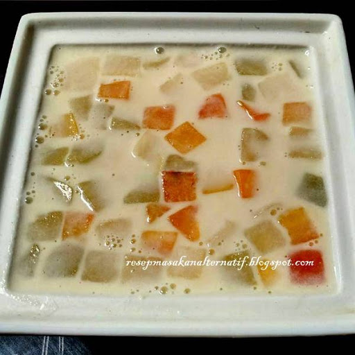 SAUS BUAH PUDING COKLAT Resep Membuat Puding Coklat Susu Saus Buah