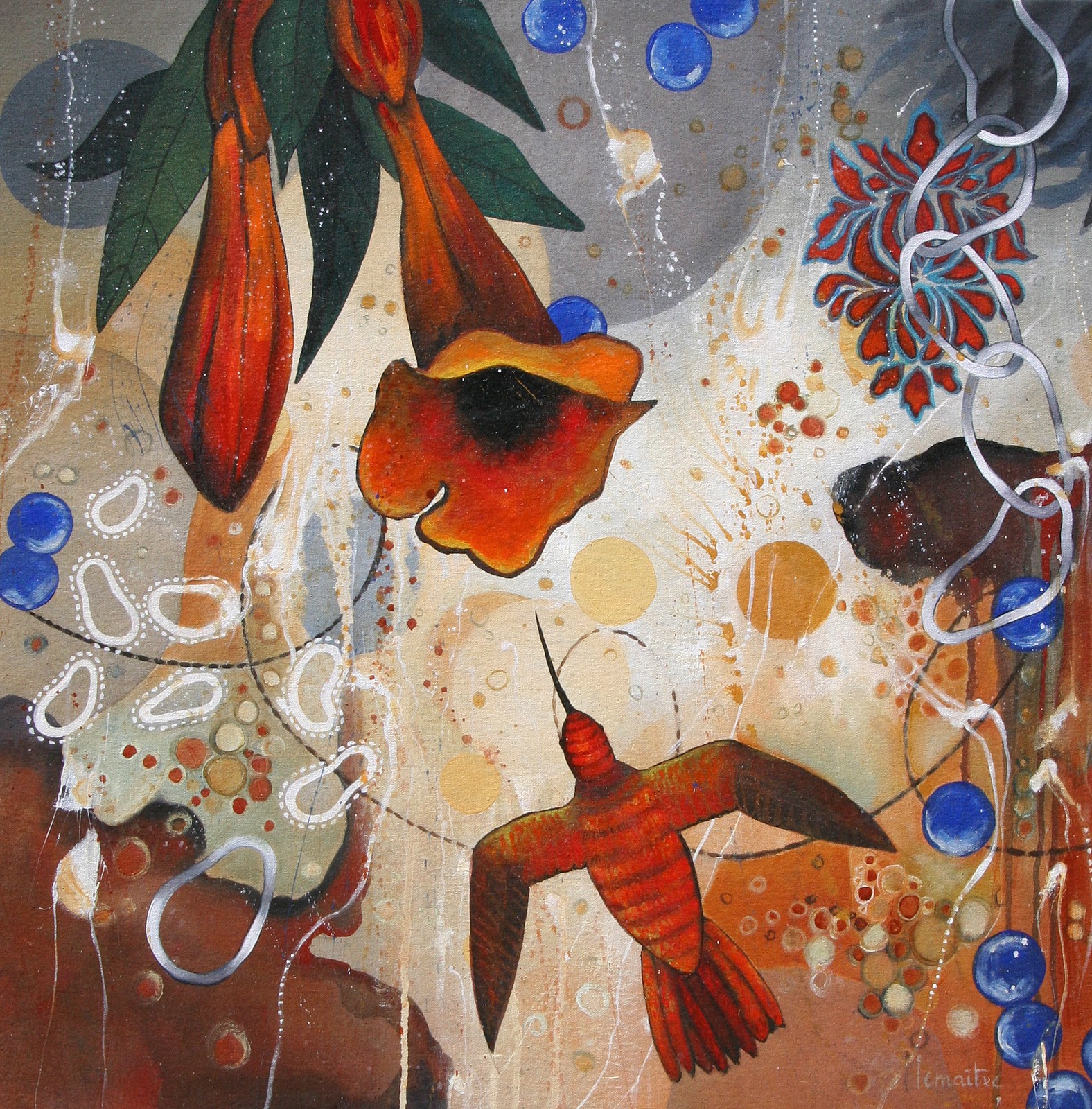 Alexandra or another Rett: My mom is an artist