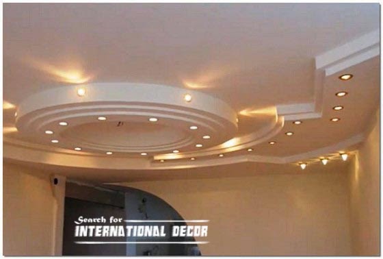 Installation drywall and plasterboard ceiling