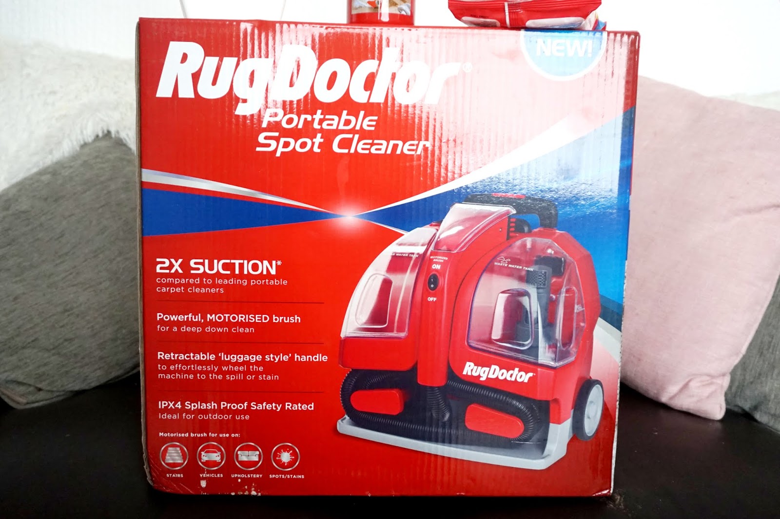 Keeping our carpets clean with Rug Doctor Solutions Beth Owen