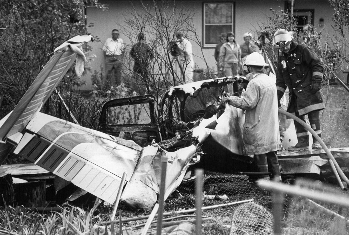 Kathryn's Report Two men died when a plane crashed 30 years ago, but