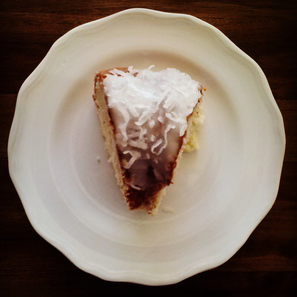 Tiff's Snippets Bon Appetit Desserts Coconut Bundt Cake with Powdered