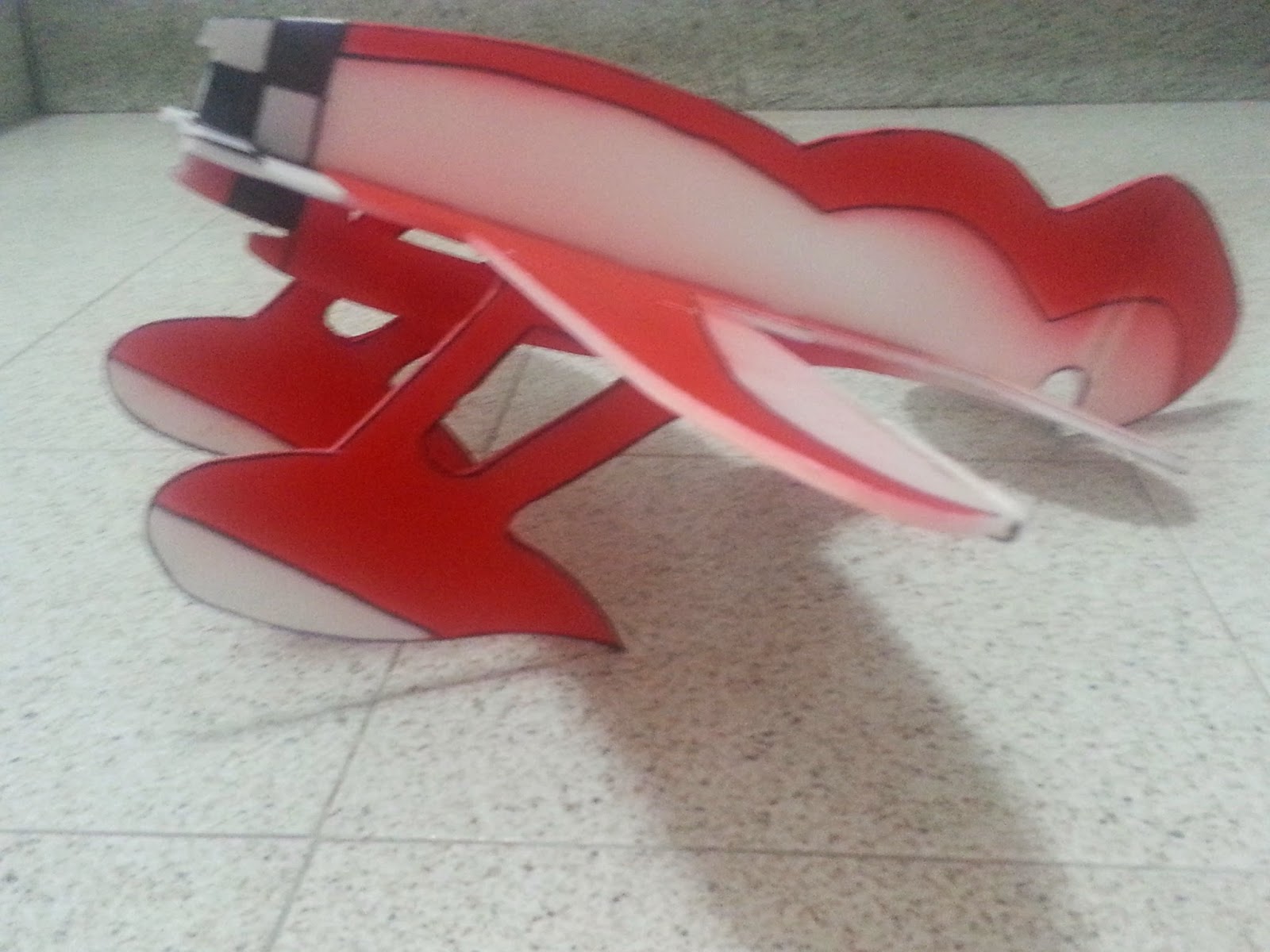 AVIONES RC DEPRON GEE BEE EN DEPRON 6 MM MINI.