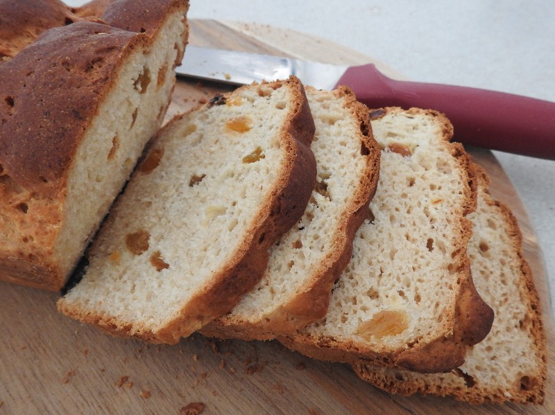 Mennonite Girls Can Cook Raisin Bread gluten free