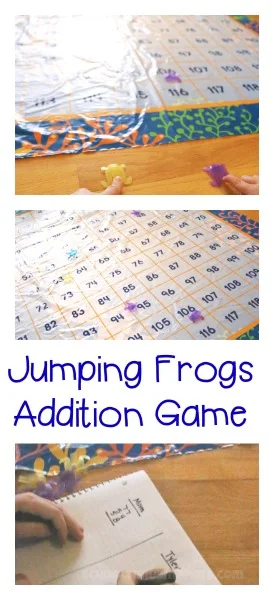 frog math game