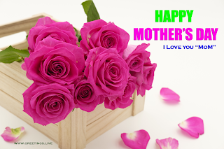 happy mothers day greetings flowers