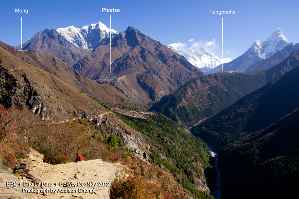 Mong, Phortse, and Tengboche