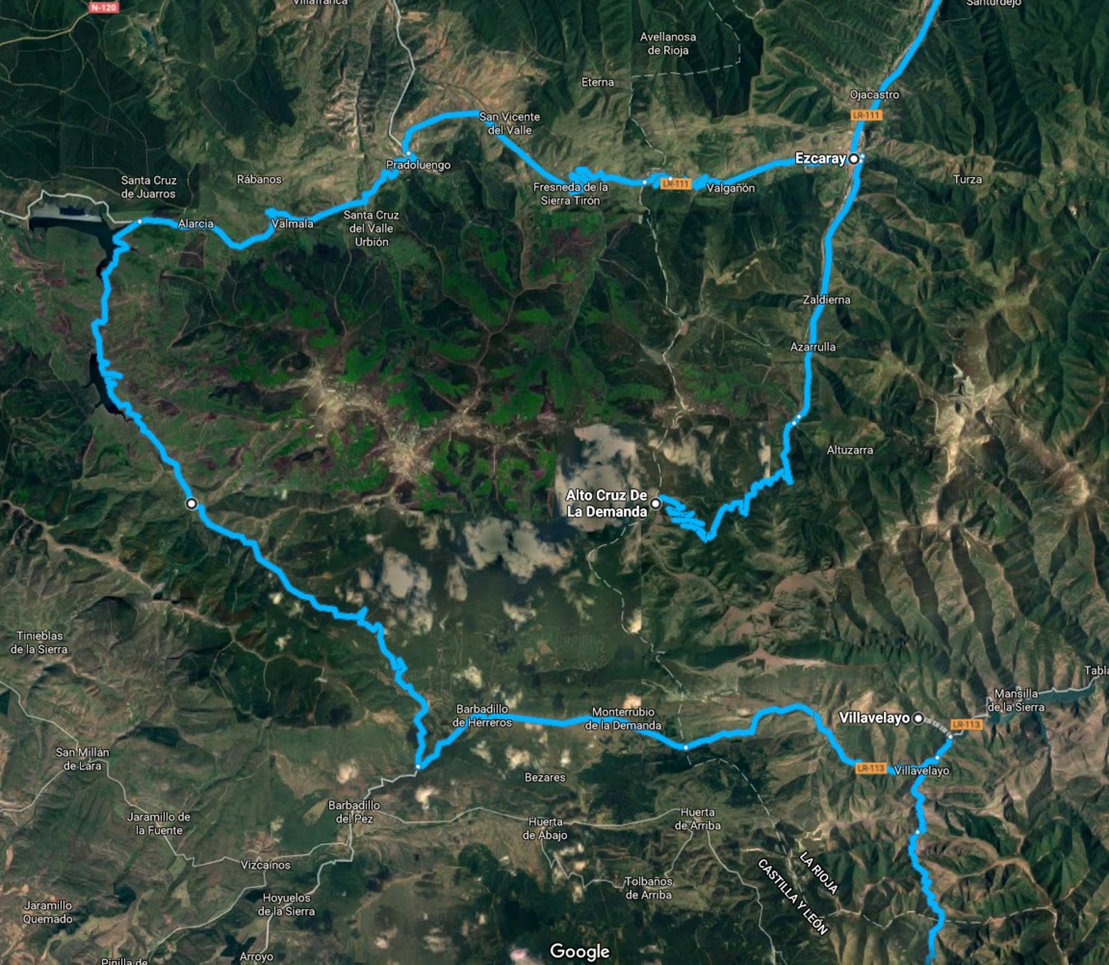 A vueltas con la moto LA SIERRA DE LA DEMANDA