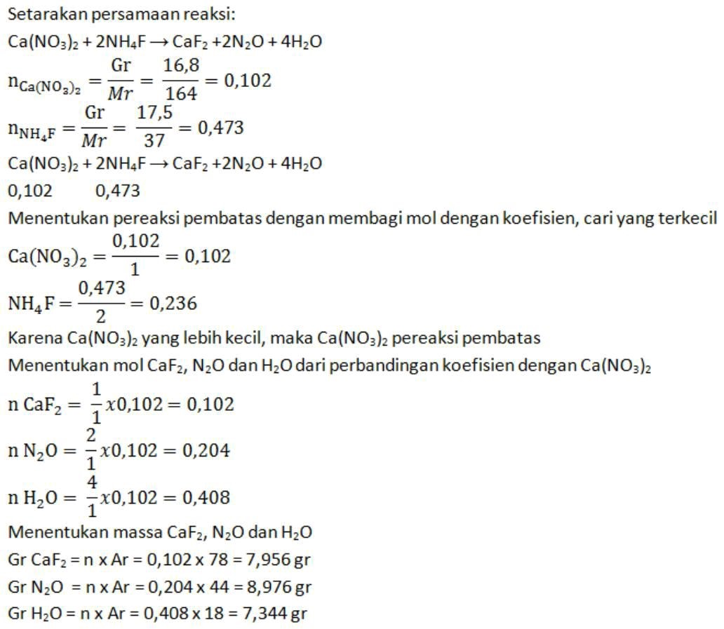 Pembahasan KIMIA Erlangga Kelas 10 Stoikiometri part 3
