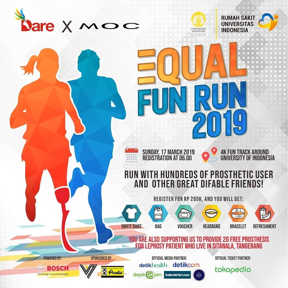 Fun run. Charity fun run.