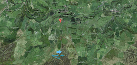 lone tree Egton Moor map, near Egton Bridge, North York Moors