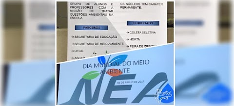 Participação no dia Mundial do Meio Ambiente na FIP em Patos-PB