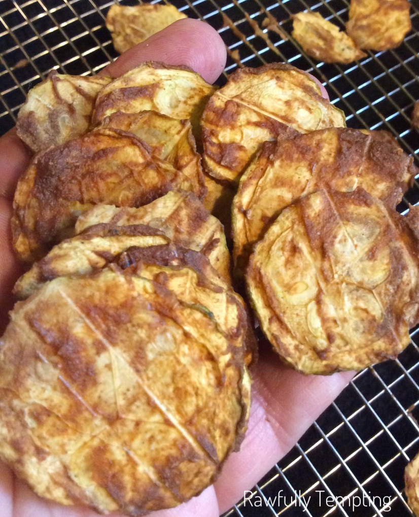 2 Wash and peel or partially peel zucchini and