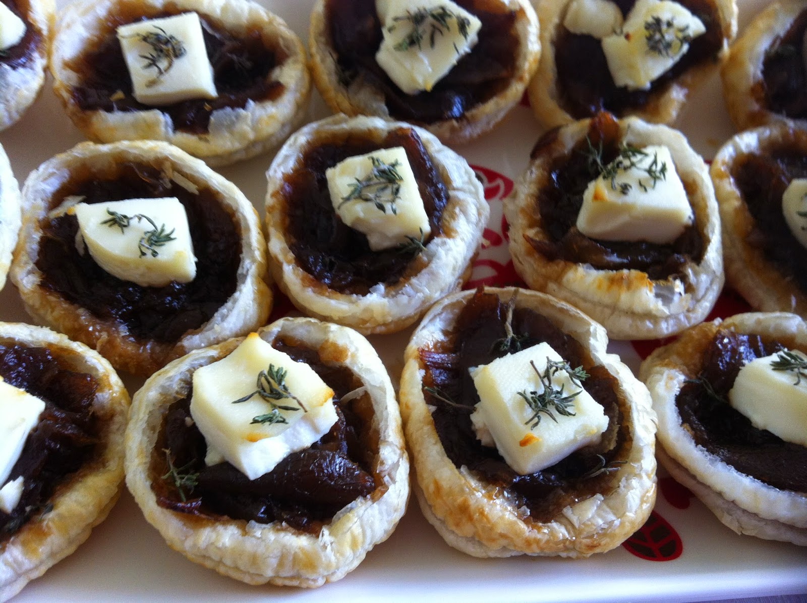 Caramelised onion galettes with goats cheese Laws of the Kitchen