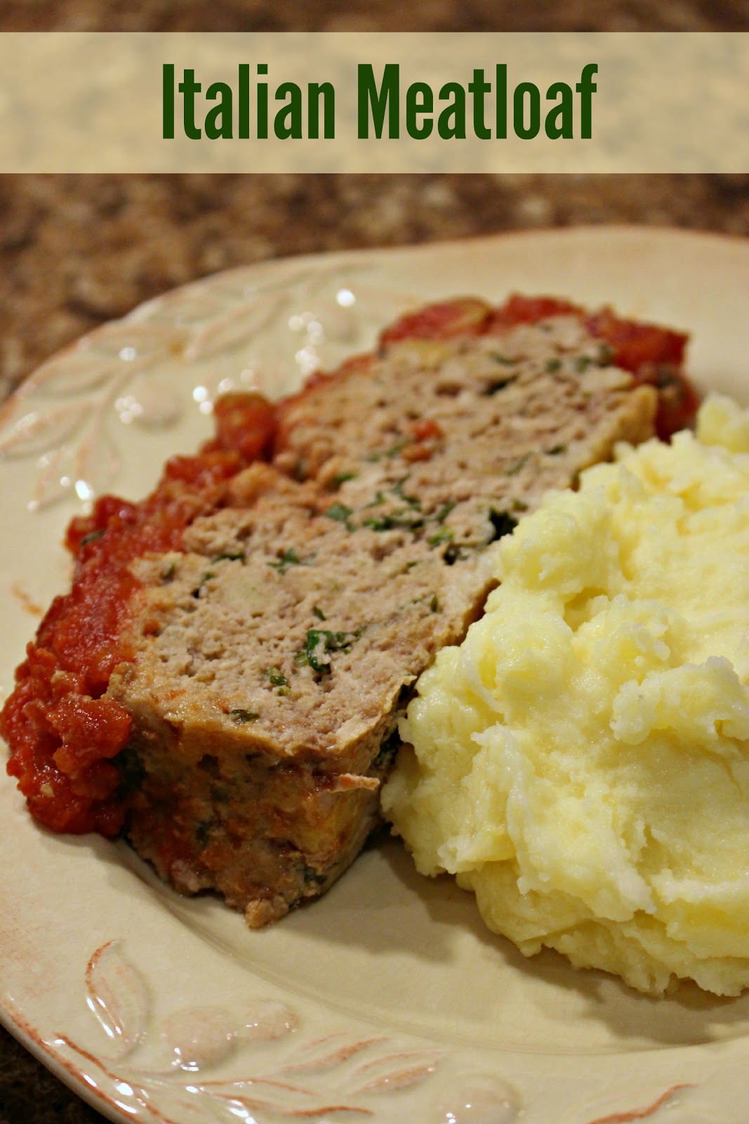 Jenn's Random Scraps Italian Meatloaf