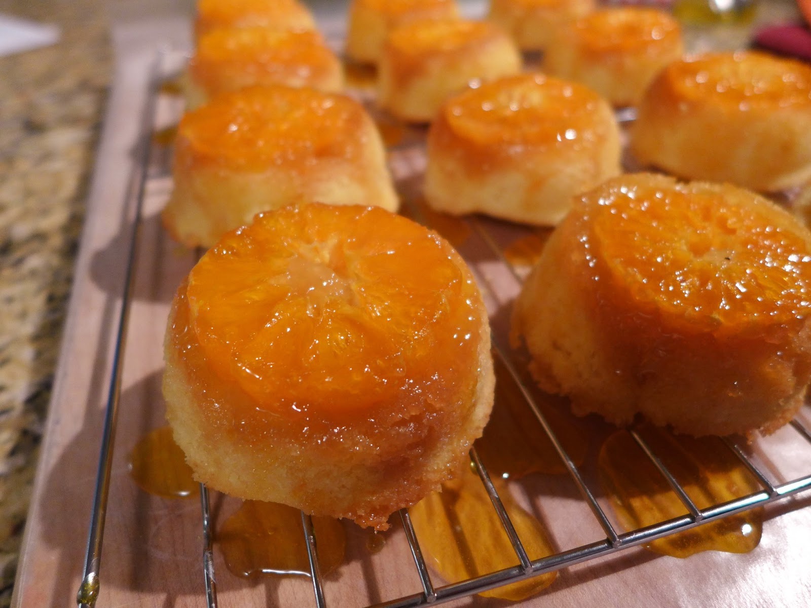 Dimples & Delights Clementine UpsideDown Cakes