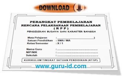 gambar download RPP PAI SMA KTSP 2016
