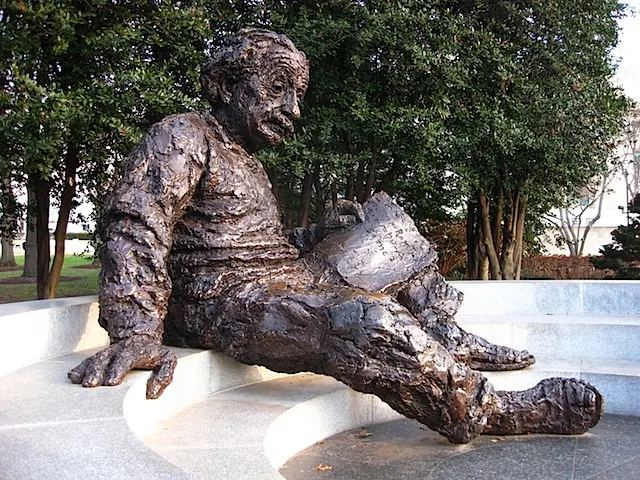 Berks Robert 1922-2011 | American sculptor | Albert Einstein Memorial | Washington DC 1979