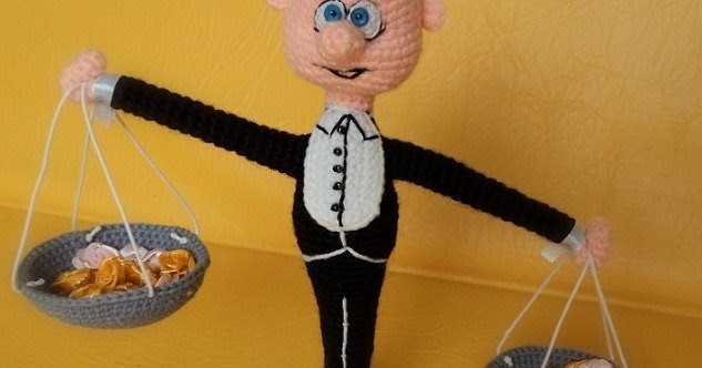 1000 схем амигуруми на русском: Знак зодиака Весы крючком