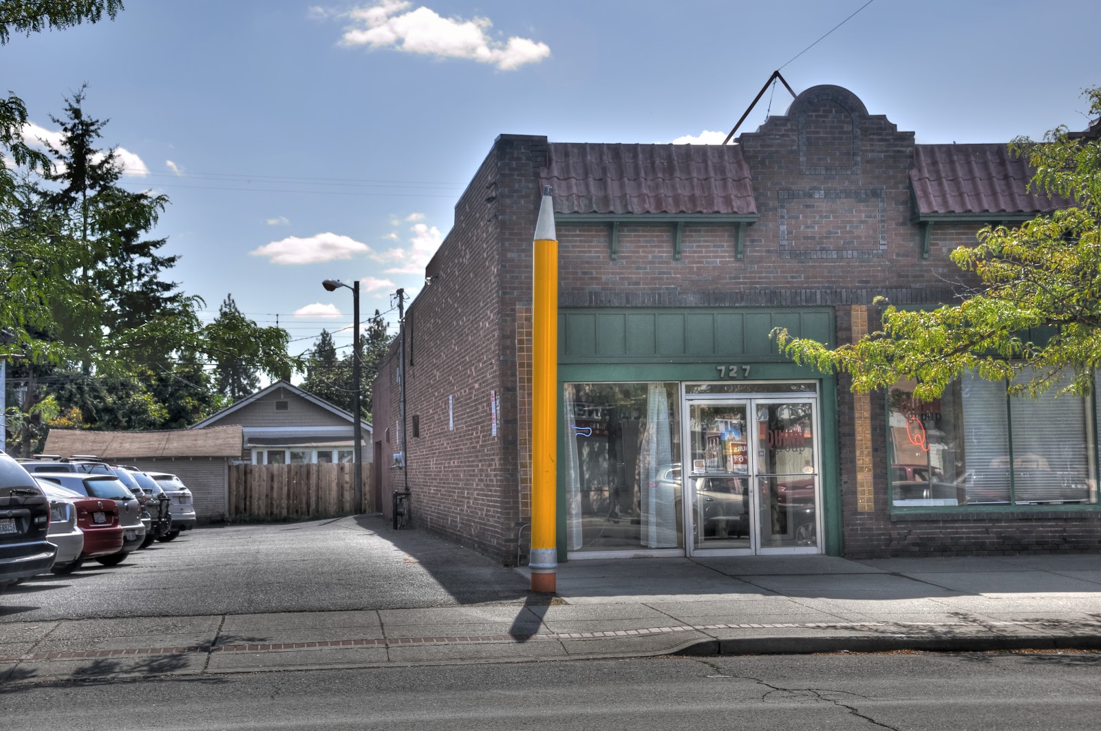 This Life in Ruins Big Pencil, Garland District, Spokane, Wa