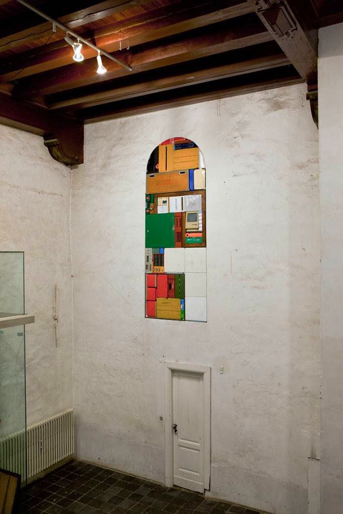 Tetris Sculptures And Installations by Michael Johansson