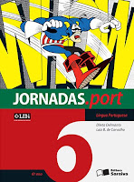 Quadrinhos para o livro JORNADAS.PORT 6- Dileta Delmanto- Laiz B.de Carvalho- ed. Saraiva (2013)