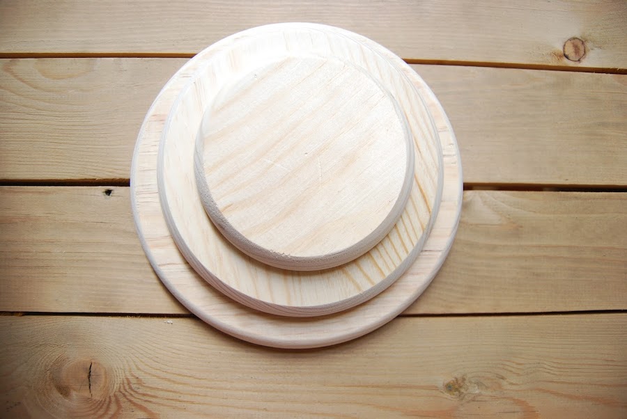 tutorial perchero botón madera gigante