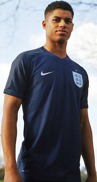 イングランド代表 2017-2018 ユニフォーム-サード-マーカス・ラッシュフォード