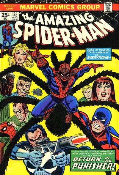 Amazing Spider-Man #135, the Tarantula and the Punisher