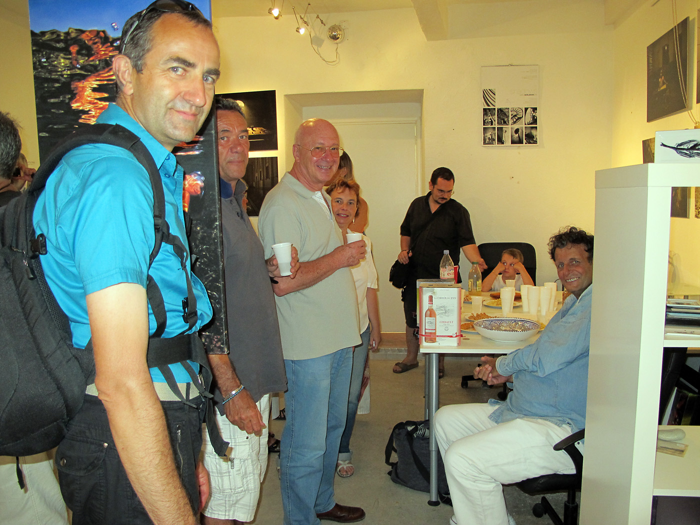 Collectif Photon Jean Claude Fayet the vernissage