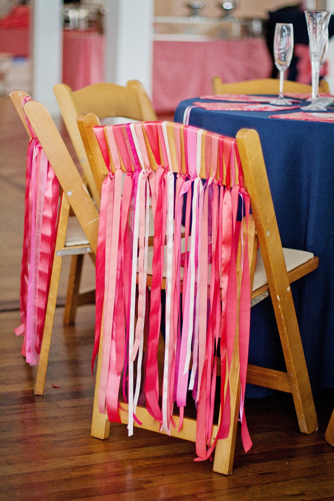 BonnieProjects Wedding Wednesday Chair Ribbons
