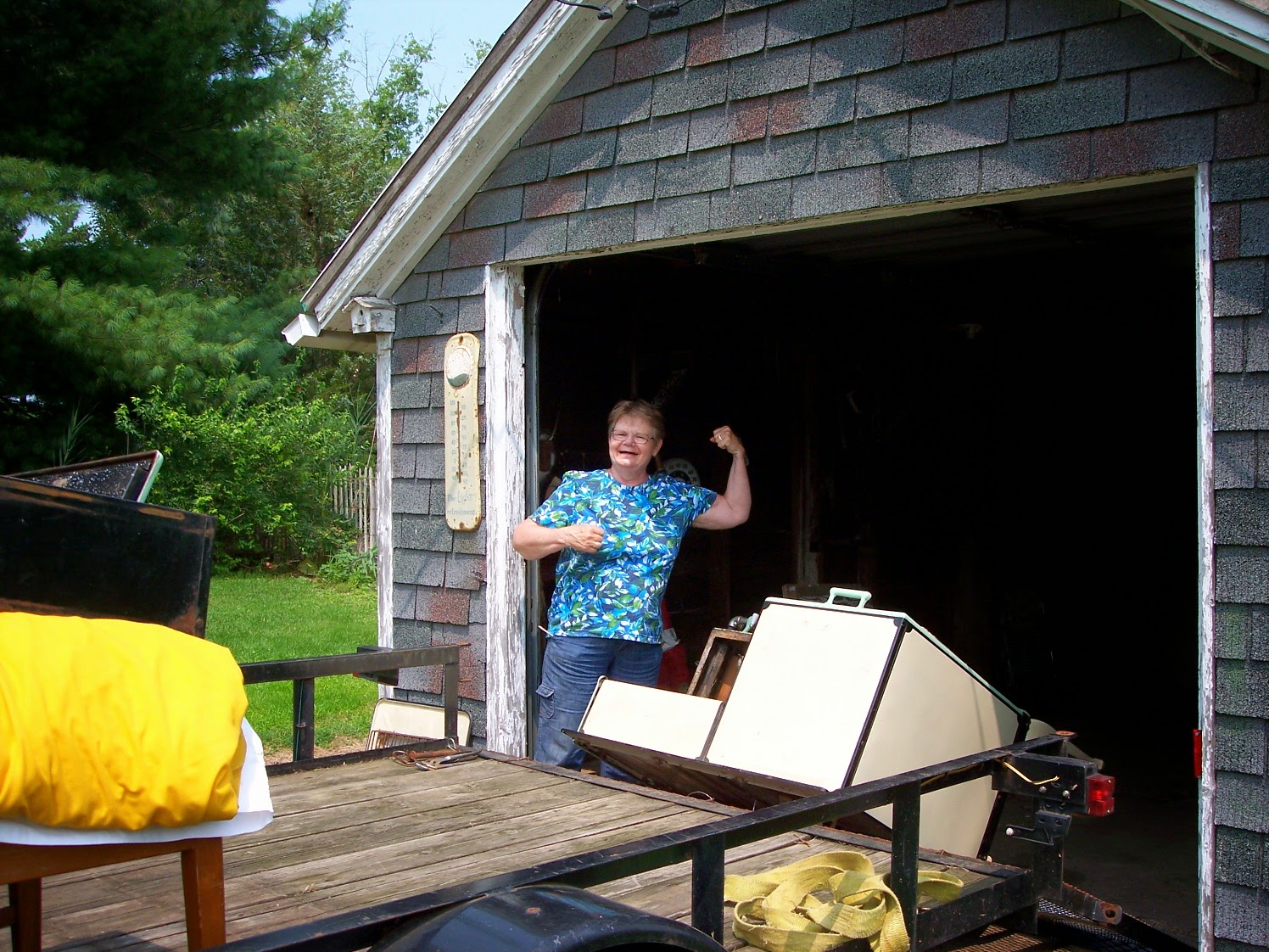 DUMPSTER DIVING DIVA
