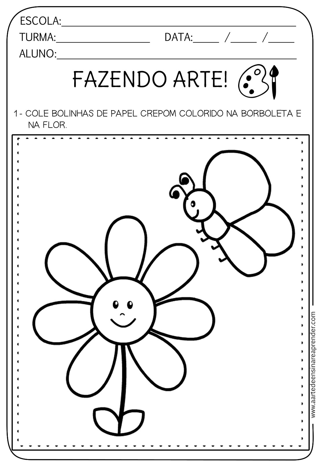 Pin em Fazendo Arte: Vamos colorir?