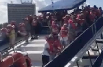 Susto en Cozumel: Turistas naufragan en embarcación "MAXI", no hay lesionados (Video) 