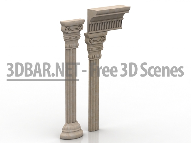 تحميل بلوكات موديلات اعمدة اسلامى 3D MAX تحميل موديلات 3d max