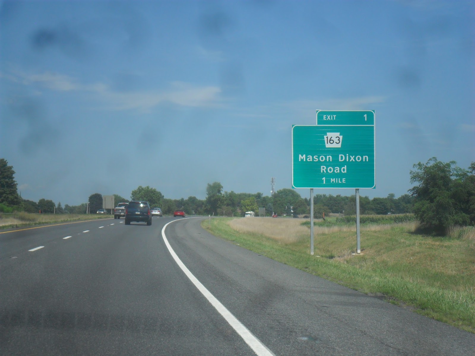 Luke's Signs I81 at the MarylandPennsylvania State Line (The Mason
