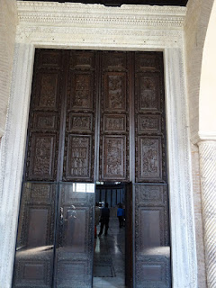 POrtão de entrada, Basílica de Santa Sabina, Roma