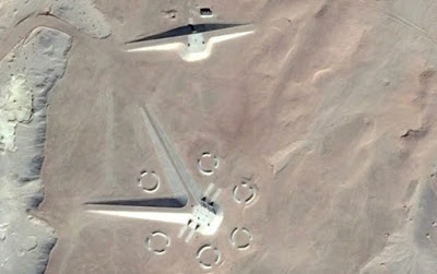 Άγνωστες και περίεργες δομές ανακαλύφθηκαν στην έρημο της Αιγύπτου.  