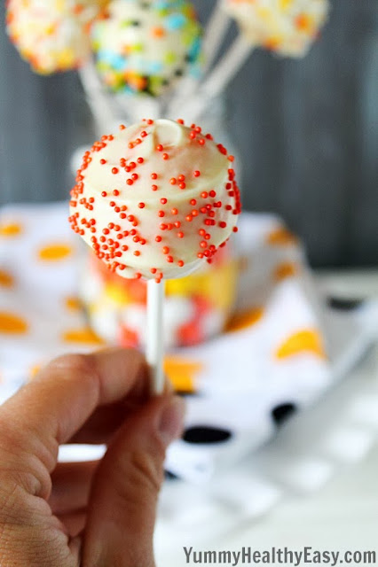 Fun and festive Halloween cake pops that are simple to make