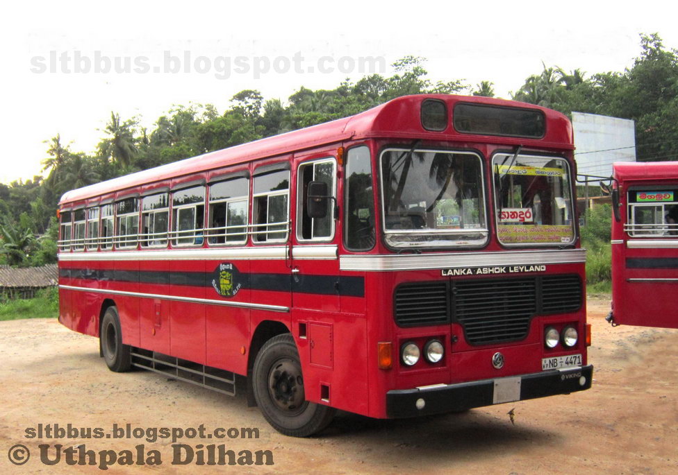 SLTB buses - ශ්‍රී ලංගම බස්: Ruby bodied Ashok Leyland Viking Turbo ...