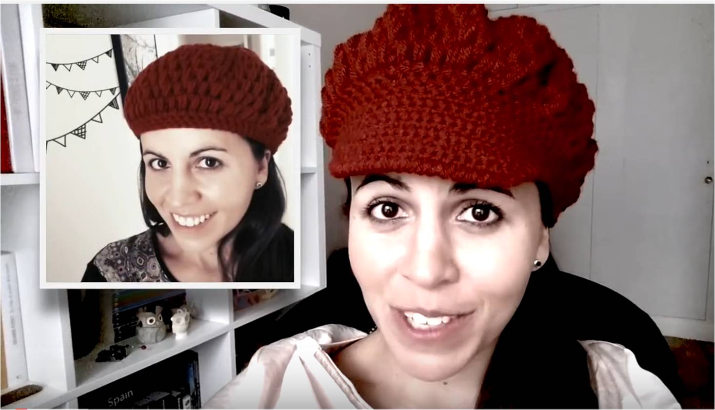 Novedades Paola Boina con Visera a Crochet