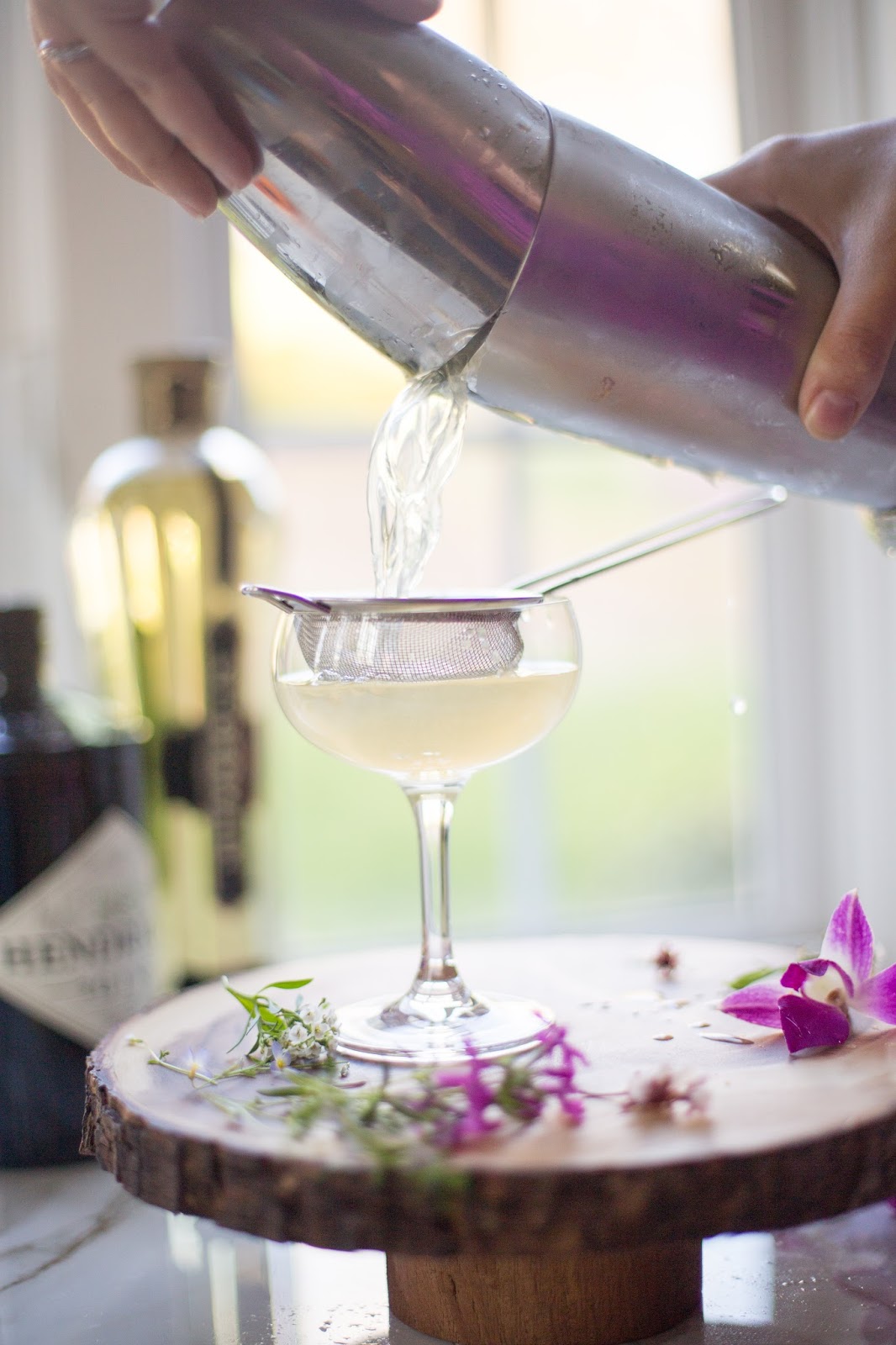 Straight to the Hips, Baby G & Tea (Gin & Green Tea Sour)